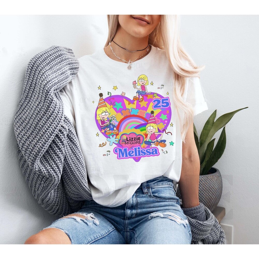 Disney Channel Lizzie McGuire Birthday T-Shirt